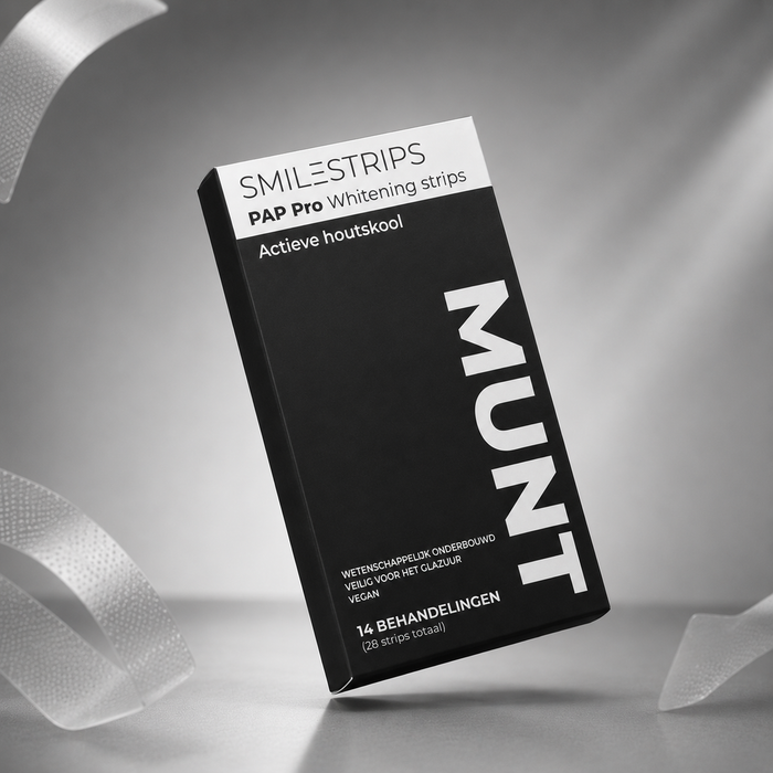 PAP Pro + Actieve Houtskool Whitening strips