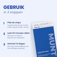 PAP Pro Whitening Strips foto 4